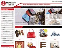 Tablet Screenshot of haulson.com